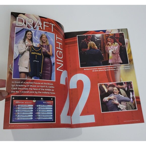 Caitlin Clark Commemorative Issue Athlon Sports Magazine Indiana #22 - Picture 2 of 7